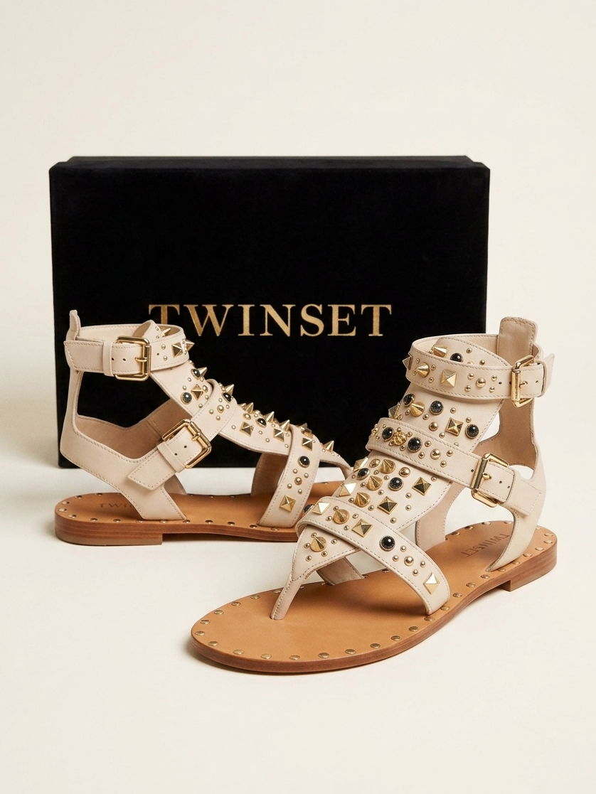 Infradito Gioiello Twinset Borchie Chic