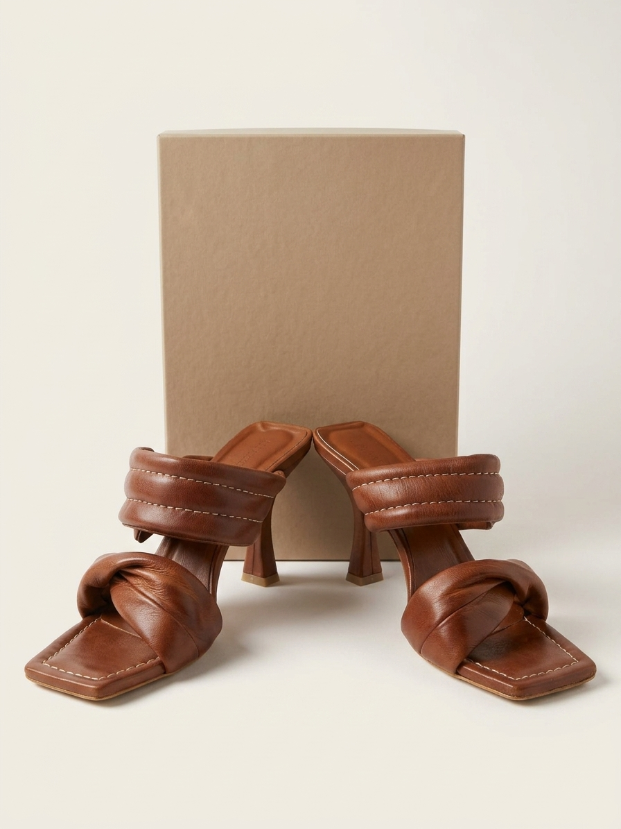 Sandalo Anna Molinari Brown Comfort