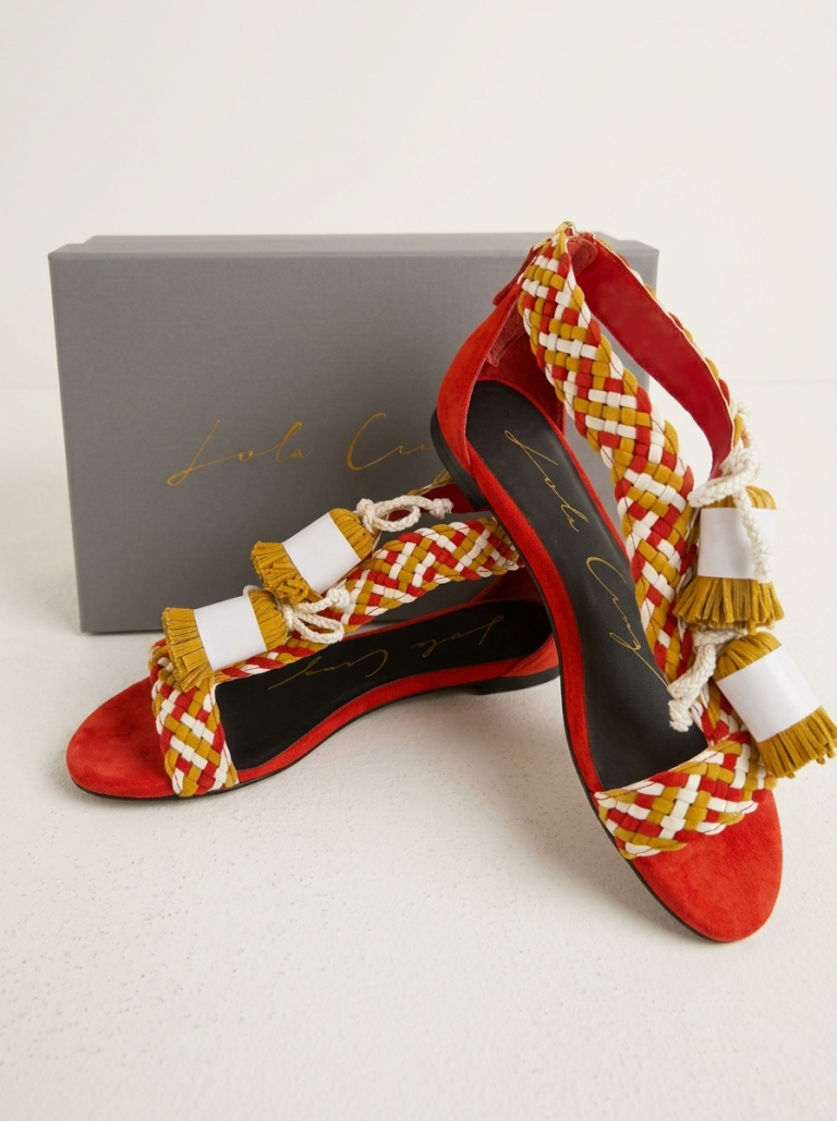 Sandalo Lola Cruz Intreccio Couture