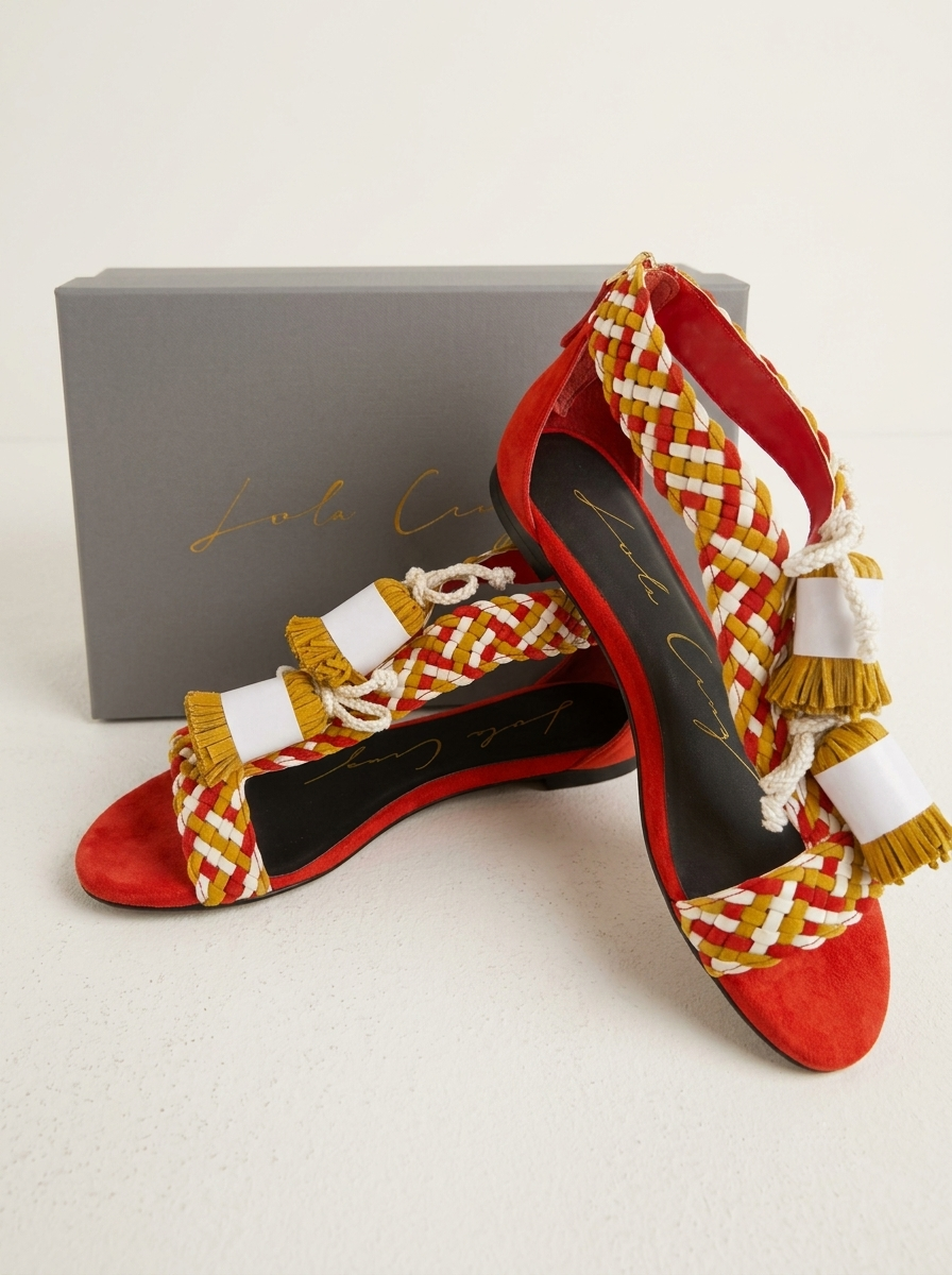 Sandalo Lola Cruz Intreccio Couture