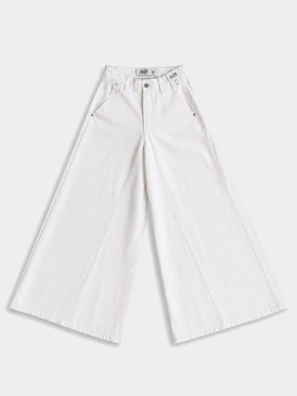 Pantapalazzo Denim White Silvian Heach