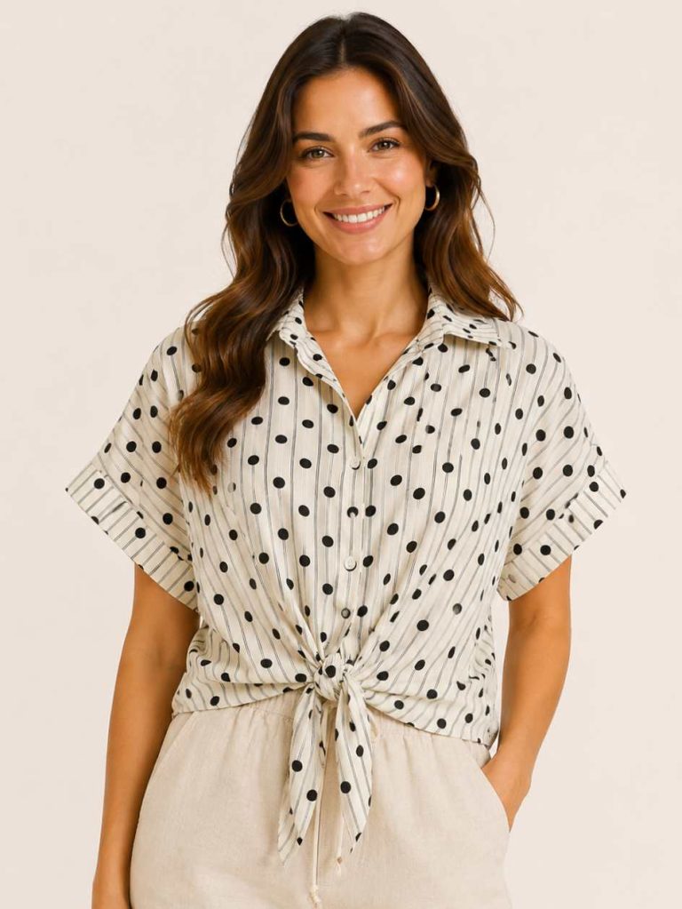 Camicia MIHO’S con Nodo Frontale
